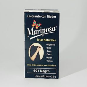 Mariposa Pastilla Negro 601