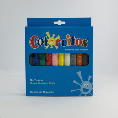 Plastilina Churro Con 10 Colorcitos